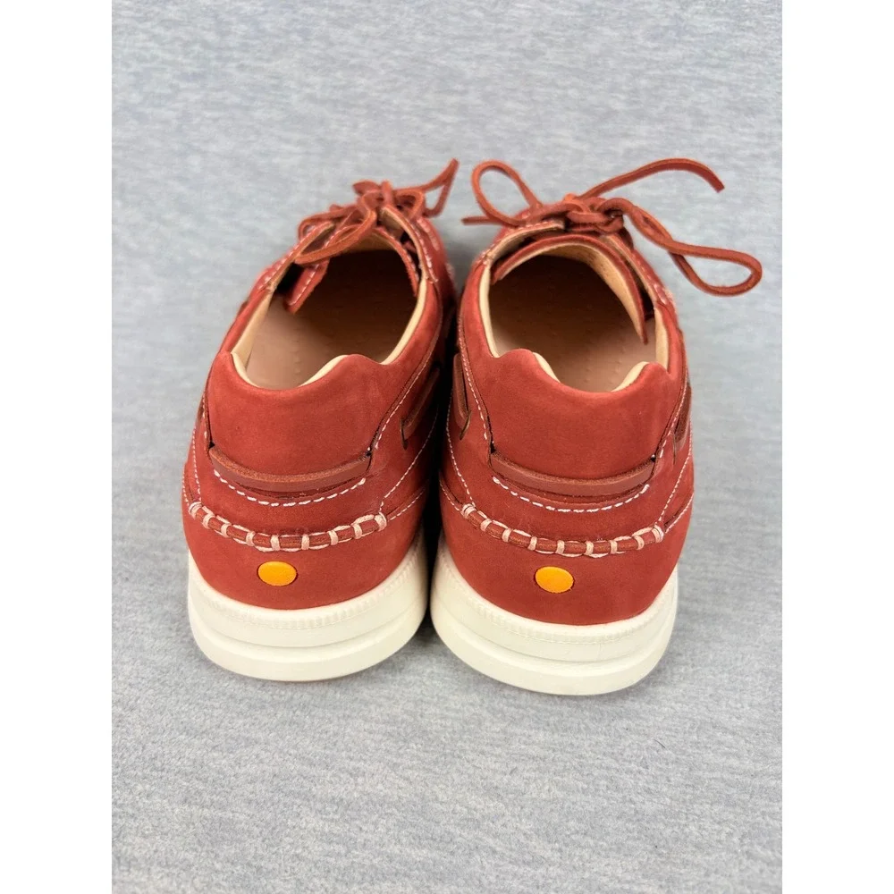Samuel Hubbard New Endeavor Nantucket Red Boat Shoes M1500-333 Mens 12 M
